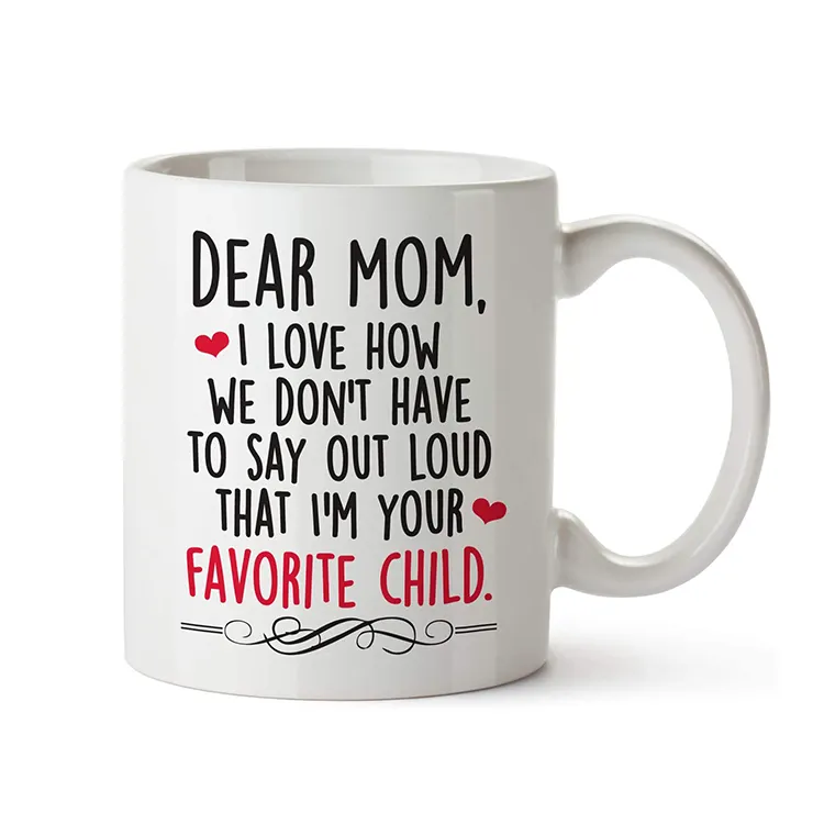 クリエイティブ11オンス昇華ミームコーヒーカップILove You Mom Mug Gift For Mother's Day Gift