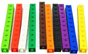 1*1*1cm kết nối khối giáo dục vật liệu nhựa cho trẻ em lồng vào nhau cm đơn vị khối cho trẻ em Đồ chơi giáo dục - Product Image 3