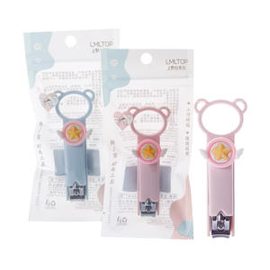 LMLTOP Cute Round <b>Nail</b> <b>Clippers</b> For Adults Stainless Steel Portable Blister Pack C0189 - Product Image 1