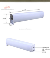 Moteur de rideau électrique intelligent Tuya Smart Life WIFI Zigbee avec rail en aluminium
