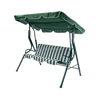 hot outdoor three seat swing chair