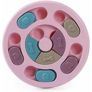 Juguete Interactivo de Plástico con Forma de Corazón para Perros, Dispensador de Golosinas para Enriquecimiento Mental, Alimentación Lenta y Entrenamiento para Cachorros y Perros - Product Image 1