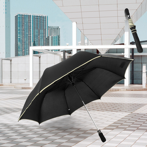 Parapluie de golf 27 pouces Offre Spéciale Logo personnalisé impression moderne entièrement automatique Designer promotionnel poignée en plastique cadeaux d'affaires 20% - Product Image 6