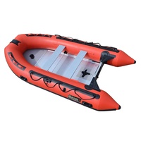 Approvisionnement direct d'usine océan 10ft Stable PVC gonflable bateau de pêche Portable pliable flottant skiff pour plongeur