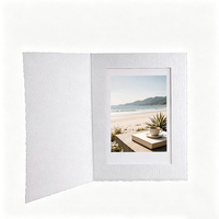 Cadre photo en carton avec chevalet 4x6, cadres chevalet DIY colorés en carton duplex pour accrocher dans les salles de classe et les expositions