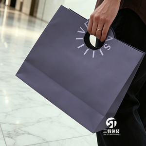 Bolsas de Regalo de Papel Kraft con Logotipo Personalizado de Alta Calidad, Bolsas de Compras Gruesas con Asas para Ropa de Moda, Embalaje Minorista y Promociones - Product Image 6