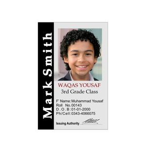 Tarjeta de visita de acceso personalizado Tarjeta de identificación con foto de PVC NFC <span class=keywords><strong>para</strong></span> estudiantes/personal/empleado Tamaño estándar <span class=keywords><strong>para</strong></span> membresía Exposición Eventos <span class=keywords><strong>QR</strong></span> - Product Image 2