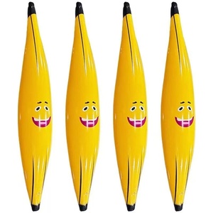 Đồ chơi chuối khổng lồ bơm hơi 70 inch bằng PVC, đạo cụ chuối vui nhộn dùng trang trí tiệc trong nhà và ngoài trời - Product Image 2