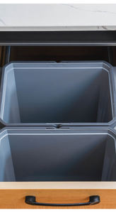 <span class=keywords><strong>Poubelle</strong></span> double extractible <span class=keywords><strong>pour</strong></span> cabine de cuisine PP - Product Image 5