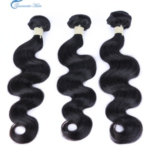 Guarantee Hair Unprocessed Virgin Human Hair <b>Body</b> <b>Wave</b> Hair Bundle with Natural Color Best Quality - Product Image 1