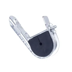 J Hook Cable Suspension Clamp Fiber Optical Cable Tension Hang Clamp Bracket