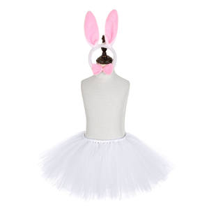 Tutù gonne per ragazze Easter Bunny costumi Cosplay bianchi per feste abiti tutù per ragazze - Product Image 3