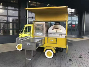 Xe tải thực phẩm điện thức ăn nhanh bán hàng tự động giỏ hàng phục vụ xe tải di động ba bánh xe tải thực phẩm với thiết bị nhà bếp - Product Image 4