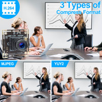 1080P IMX323 Webcam düşük ışık 0.01Lux H.264 Mini endüstriyel USB kamera modülü için Windows Android Mac Linux ahududu Pi