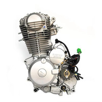 Mesin Zongshen CB250-D Performa Tinggi 4 Tak Berpendingin Udara 250cc Silinder Tunggal Starter Elektrik/Kick