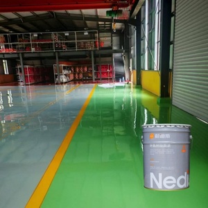 Revêtement de sol époxy à base d'eau, écologique et inodore, liquide, résistant à l'usure, peinture pour sols intérieurs/extérieurs - Product Image 3