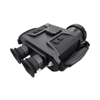 Teropong pencitraan termal, kamera Infrared penglihatan malam Digital 384x288 resolusi Laser Rangefinder mendukung IP66
