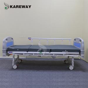 Cama de Hospital Kang Jinwei con Patas Ajustables y Elevación de Respaldo para Adultos Mayores, Blanca, Multifuncional - Product Image 3