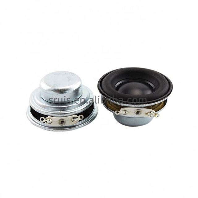 40MM Audio Portable Speakers 16 Core 4 Ohm 5W FROSHl Range Speaker Rubber Side Magnetic Speaker