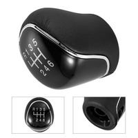 5/6 pommeau de levier de vitesse en cuir de voiture pour Ford s-max c-max Kuga Galaxy Mondeo 4 Mk4 Transit Tourneo Connect Focus Auto accessoires