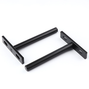 Haidibosi Concealed Shelf Support T-Shaped Iron <b>Bracket</b> 4-Inch For Wooden Board <b>Hanging</b> - Product Image 5