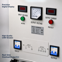 Convertisseur monophasé vers triphasé 40KVA 50KVA 60KVA, transformateur de puissance 220V vers 380V avec bobine toroïdale, certifié CE