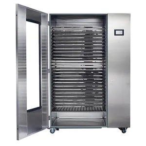 Foshan Potato Food Dehydrator 201 Stainless Steel Housing Hot Air Fish Drying Machine
