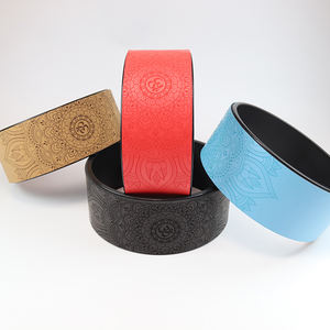 Rueda de <span class=keywords><strong>Yoga</strong></span> de PU con logotipo personalizado, anillo de goma antipresión <span class=keywords><strong>para</strong></span> doblar la espalda, rueda auxiliar de Protección Ambiental <span class=keywords><strong>para</strong></span> mujeres <span class=keywords><strong>embarazadas</strong></span> - Product Image 2