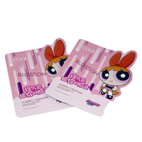 Sac d'emballage pour masque en feuille plastique PET/AL/PE, personnalisable, réutilisable, étanche à l'humidité, avec trois côtés scellés, recyclable et refermable
