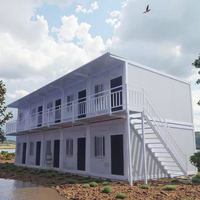 Conteneur préfabriqué en acier de 20 pieds résistant à la chaleur ignifuge pour les projets d'école d'hôtel de bureau du sud-est