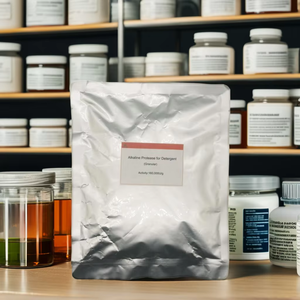 Высококачественный гранулированный щелочной протеазный порошкообразный фермент CAS 9014-01-1 для стирального порошка промышленных ферментов - Product Image 4