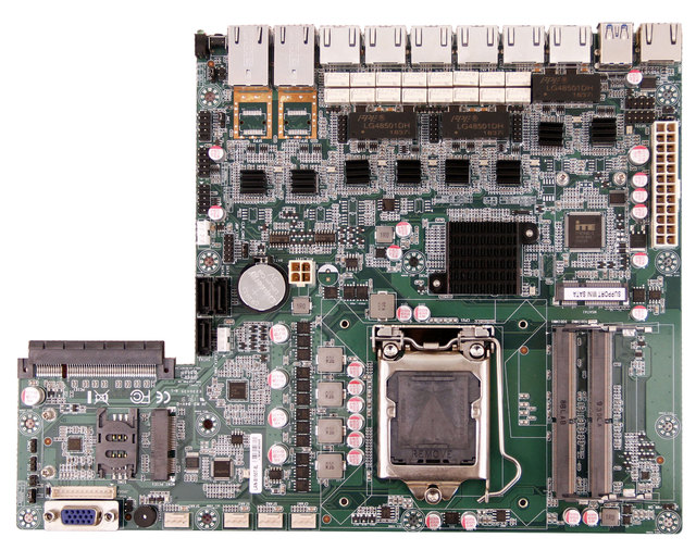 Motherboard LGA 1151 Intel 100 Series Chipsets B150 DDR4 Memory 32GB Desktop COM LAN VGA WIFI 4G MainBoard Firewall