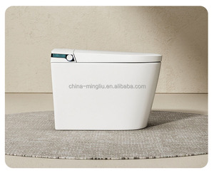 Cuvette <span class=keywords><strong>de</strong></span> <span class=keywords><strong>toilette</strong></span> intelligente en céramique blanche <span class=keywords><strong>de</strong></span> luxe moderne pour personnes âgées avec télécommande pour les toilettes du <span class=keywords><strong>club</strong></span> des personnes âgées ensuite. - Product Image 3