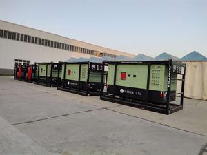 Compresor de Aire Eléctrico con Generador Diésel a Prueba de Explosiones ZONE II con Certificación ATEX, 375 CFM, en Remolque para Plataformas Marinas - Product Image 6