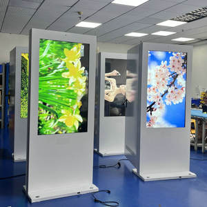 Stand da pavimento Digital Signage e visualizza Android WIFI Touch Screen chiosco all'aperto IP65 FHD LCD Smart <span class=keywords><strong>Advertising</strong></span> lettori di Display - Product Image 4