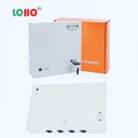 Lianghong 12V 30A 360W 4CH/9CH/18CH CCTV Industri AC-DC 12V 24V 250W 180W 120W 60W Kotak Catu Daya Switching CE ROHS