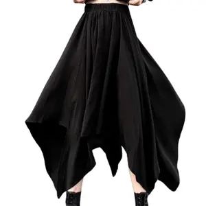 Factory OEM ODM Girl Skirt Women Summer Spring Autumn Mesh Tulle Skirts Elastic High Waist A Line Long Skirts