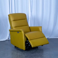 Chaise longue en cuir simple moderne chaise d'ordinateur électrique multifonctionnelle pour petit appartement salon chambre à coucher pour les loisirs