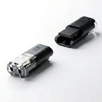Connecteur de câble électrique rapide à raccordement rapide 18-22AWG, sans dénudage, en cuivre, pour éclairage LED