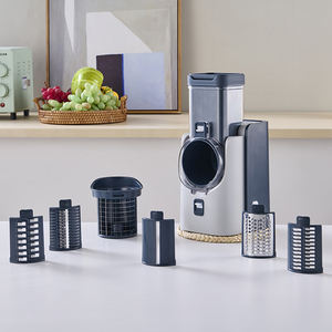 7 में 1 इलेक्ट्रिक सलाद निर्माता सर्पिल पनीर ग्रेटर फूड स्लिसर वेजी डिसर रोटरी सब्जी हेलीकॉप्टर कटर - Product Image 2