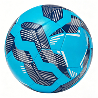 Ballon de football en cuir PVC Kata avec logo personnalisé, taille 5, vente en gros, cousu à la machine, durable, de haute qualité, pour cadeau promotionnel