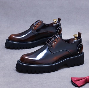 Nouvelles Chaussures de Ville Britanniques 2026 pour Hommes – Imperméables, en Cuir Véritable, à Enfiler, Légères, pour Bureau et Carrière, Toutes Saisons - Product Image 1