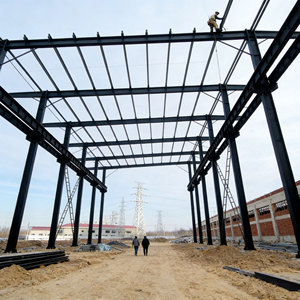 Solución Económica, Fácil Instalación, Estructura de Acero Prefabricada para Fábrica, Almacén, Taller - Product Image 3