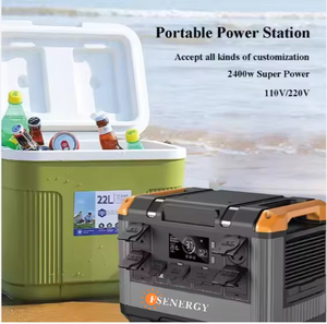 Sunark ngoài trời nhà máy điện cầm tay 1500W-5000W năng lượng mặt trời Máy phát điện LiFePO4 nhảy khởi động đèn Pin EU chúng tôi phích cắm EV Xe cắm trại - Product Image 4