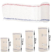 Bandage de crêpe élastique médical en coton de haute qualité pour le pansement et la thérapie