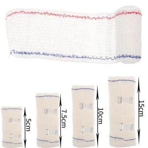 Fasciatura elastica medica del crêpe del cotone di alta qualità per la medicazione e la terapia - Product Image 4