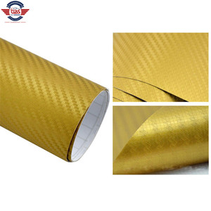 Coche película decorativa color múltiple auto de la motocicleta del teléfono móvil <span class=keywords><strong>3D</strong></span> de fibra de carbono película para coche - Product Image 6