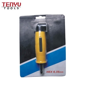 Adaptateur de perceuse sans fil à Angle droit, embout de <span class=keywords><strong>tournevis</strong></span> 1/4 ", accessoire de perceuse à tige hexagonale - Product Image 2