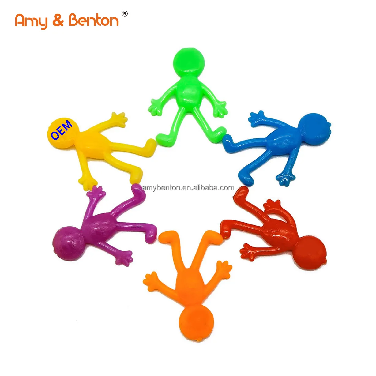 Hot Sale Novelty Stretchy Bendable Man TPR Party Favor People sticky hand Sensory Gel Toy for Kids and Adults
