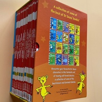 Série classique Dr Seuss : 20 livres d'apprentissage de l'anglais pour les tout-petits avec fonction audio et tactile, en PVC, pour les 0-3 ans